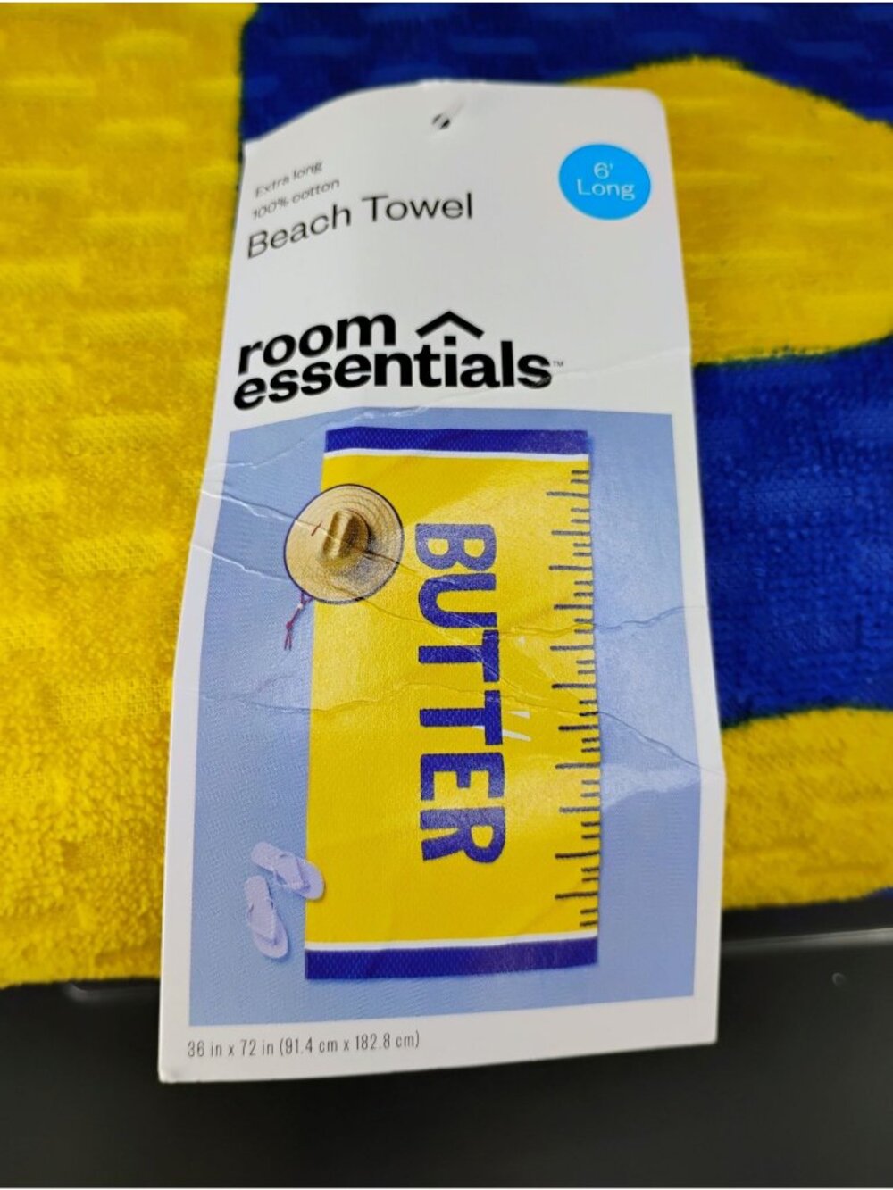 Room Essentials Extra Long Beach Towels 36"x72" Cotton